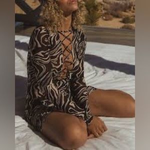 Beach cover up bathing suit dress